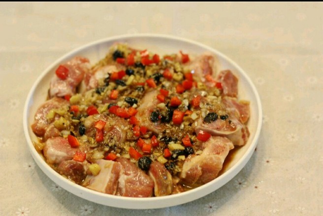 豉汁排骨的步骤