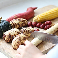 #白色情人节限定美味#减脂餐｜五谷杂粮蒸｜西湖牛肉羹的做法图解1